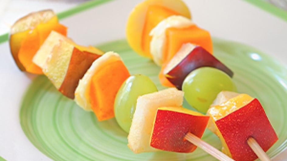 Yummy Fruit Brochette