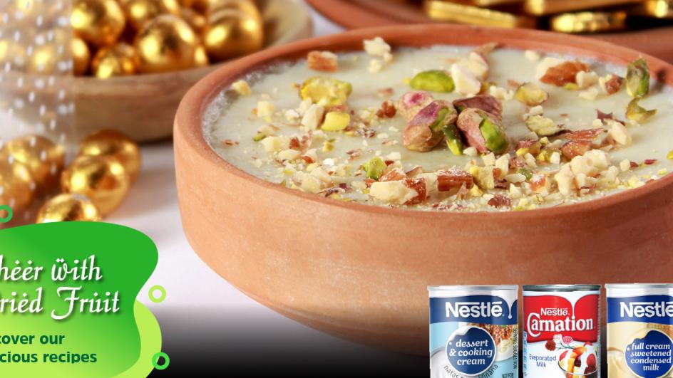 Kheer Jewelled with Dried Fruit