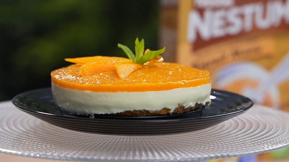 Mango cheesecake