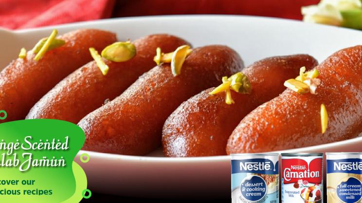 Orange scented Gulab Jamun