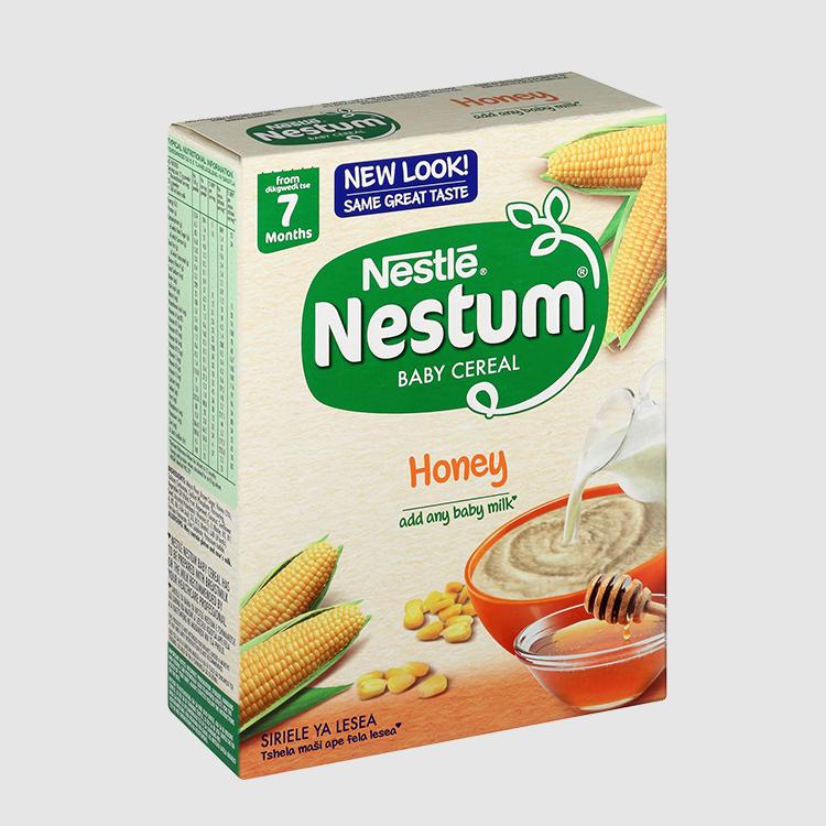 Baby cereal at 2 sales months
